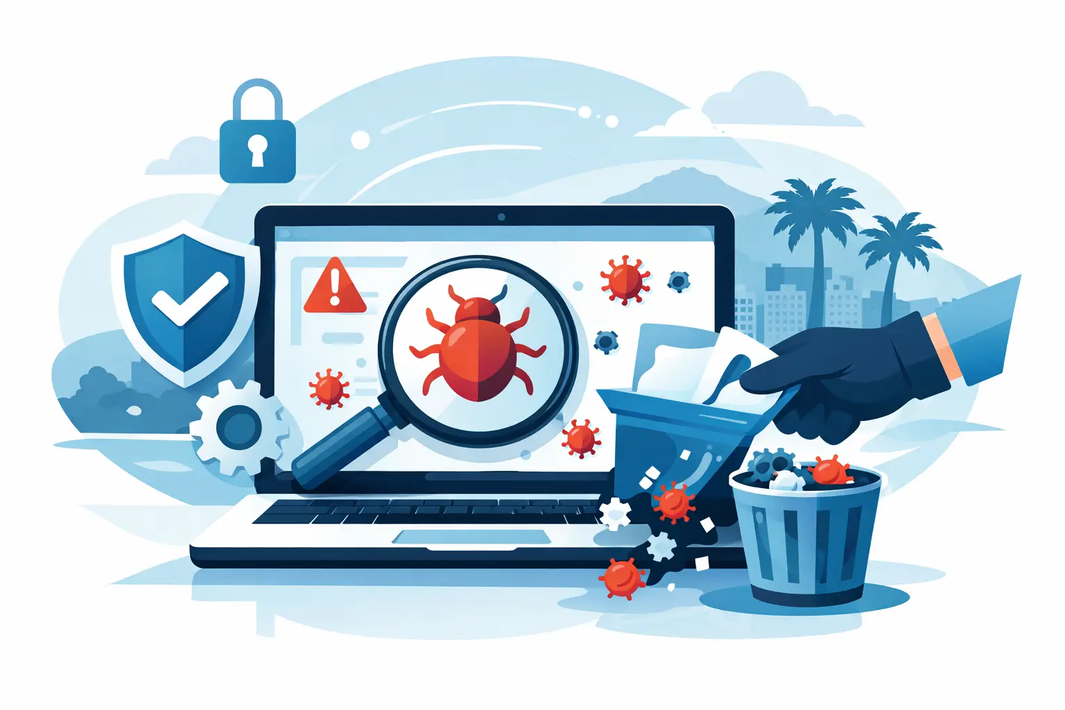 Suppression virus ordinateur Nice