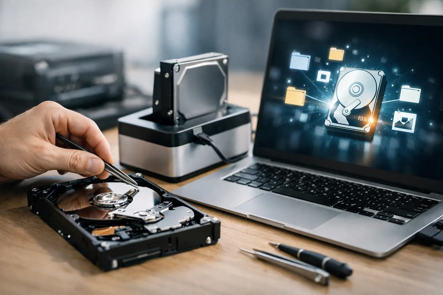 Guide récupération données disque dur