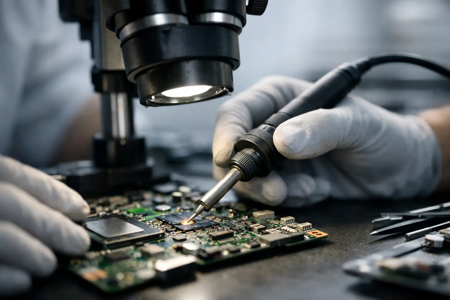 Micro soudure carte mère: quand réparer ?