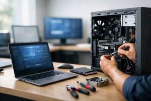 Ordinateur professionnel et maintenance préventive