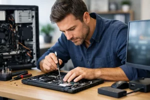 Réparer un ordinateur professionnel en panne
