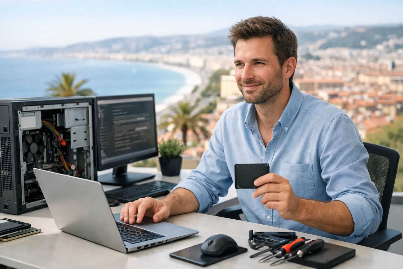 Technicien informatique indépendant à Nice