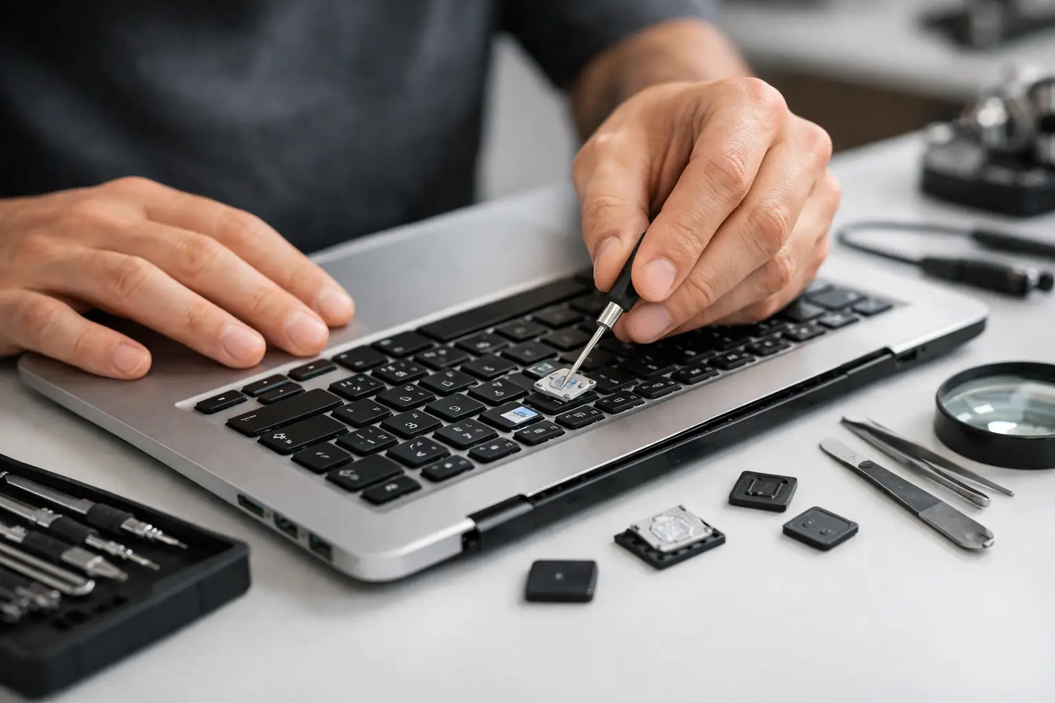 Réparation de clavier portable : les pannes courantes