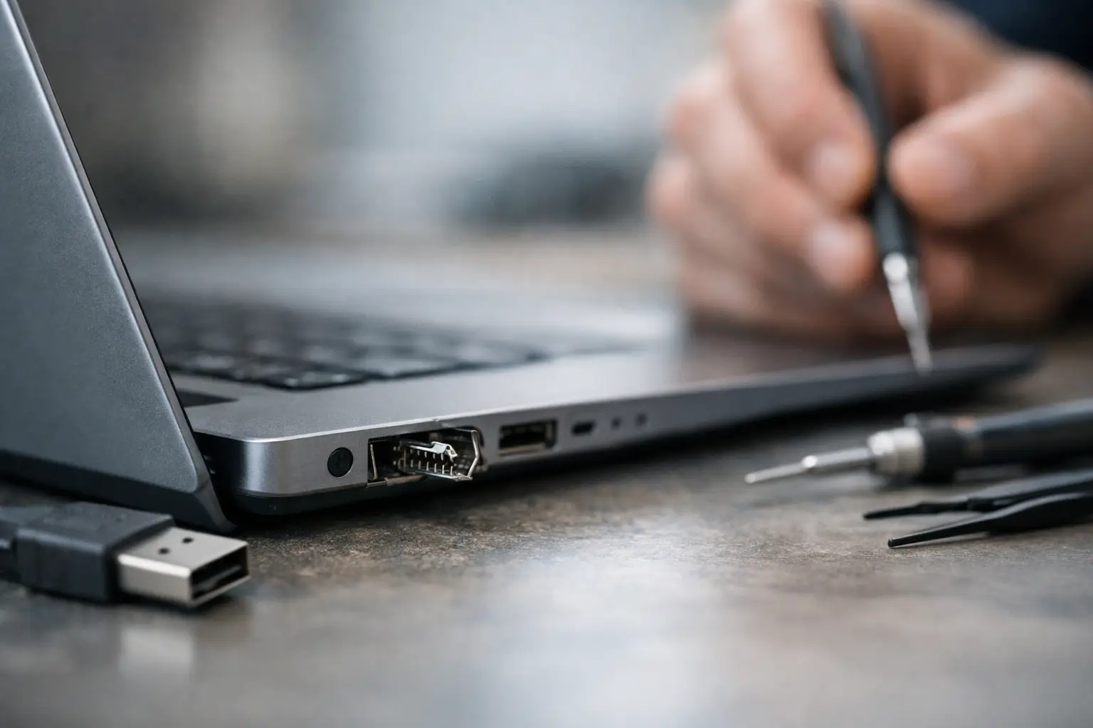 Port USB cassé, faut-il le faire réparer ?